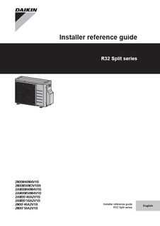 2MXM-M, 2AMXM-M, 2AMXF-A, 2MXF-A_4PEN600463-2_2019_10_Installer reference guide_English download